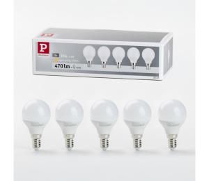 SADA 5x LED Žiarovka E14/5,5W/230V 2700K - Paulmann 28783 28783