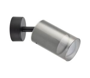 Zuma Line 2211BD-1-BK - Nástenné bodové svietidlo REN 1xGU10/50W/230V čierna/šedá OB-2211BD-1-BK