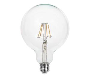 LED Žiarovka FILAMENT G125 E27/6W/230V 3000K 214304