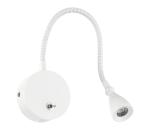 ONLI - LED Flexibilná lampička LEXI LED/1W/230V 4000K biela 4826/APB