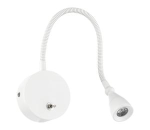 ONLI - LED Flexibilná lampička LEXI LED/1W/230V 4000K biela 4826/APB