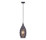 Paul Neuhaus 8267-25 - Luster na lanku SCARLETT 1xE27/60W/230V pr. 19 cm čierna 8267-25