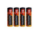 4 ks Alkalická batéria EXTRA POWER AA 1,5V 001 0000059