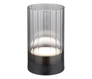 Globo 21012S -LED Von. stolná lampa PIXY LED/2W/3,7V 2700/4000/6500K IP44 šedá 21012S