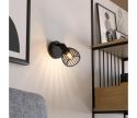 Eglo 901038 - Nástenné svietidlo SON 1xE14/40W/230V čierna 901038