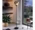 Eglo 62838 - Stojacia lampa CARLTON PRO 1xE27/60W/230V čierna 62838