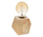 Atmosphera - Stolná lampa BAHIA 1xE27/25W/230V borovica 167524