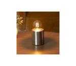 Atmosphera - Stolná lampa SABA 1xE27/40W/230V strieborná 155362C