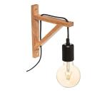 Atmosphera - Nástenné svietidlo WILD 1xE27/25W/230V borovica 181942