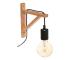 Atmosphera - Nástenné svietidlo WILD 1xE27/25W/230V borovica 181942