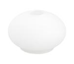 Náhradné sklo k lustru E14 pr. 13,5 cm biela 8918