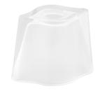 Náhradné sklo k lustru E14 9,5x12 cm biela 8801