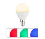 LED RGBW Stmievateľná žiarovka ILLU E14/4,9W/230V 2700K + DO - Globo 106750K 106750K