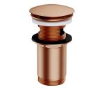 OMNIRES A706CPB - Umývadlový výpust CLICK-CLACK pr. 6,6 cm kefovaná meď A706CPB