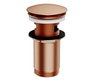 OMNIRES A706CPB - Umývadlový výpust CLICK-CLACK pr. 6,6 cm kefovaná meď A706CPB