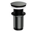 OMNIRES A716GR - Umývadlový výpust CLICK-CLACK pr. 6,6 cm kefovaný grafit A716GR