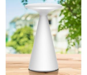 LED stmievateľná stolná lampa PAROS LED/1,8W/5V USB 1800 mAh IP44 biela 329967