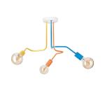 Prisadený luster MATYLDA 3xE27/60W/230V pestrofarebná LM-3.271/MULTICOLOR