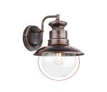 Redo A9046 - Náhradné tienidlo k nástennému svietidlu a lustru SCOTT číra A9045