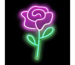 2Kids Toys - LED Neónová nástenná dekorácia LED/5W/USB ruža 2D98132