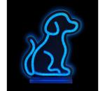 2Kids Toys - LED Neónová stolná dekorácia LED/5W/USB pes 2D98111