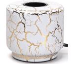 B.V.  - Stolná lampa 1xE27/60W/230V biela/zlatá B103113NC