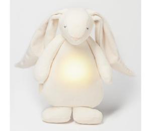 Moonie - Uspávadlo s melódiou a svetlom zajačik 2.0 cream 8658MOO