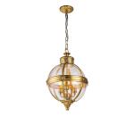 Elstead Feiss FE-ADAMS-3P-BB - Luster na reťazi ADAMS 3xE14/60W/230V zlatá FE-ADAMS-3P-BB