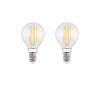 SADA 2x LED Žiarovka VINTAGE E14/4W/230V 2700K - Globo 10589-2K 10589-2K