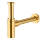 KFA Armatura 600-003-31 - Okrúhly umývadlový sifón mosadz/zlatá 600-003-31