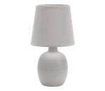 B.V.  - Stolná lampa 1xE14/40W/230V šedá B103111UE