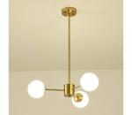 Eurolamp Luster na tyči 3xE27/40W/230V mosadz 144-20019