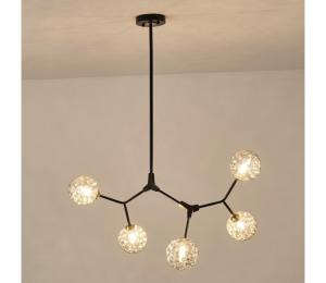 Eurolamp Luster na tyči 5xG9/15W/230V šedá 144-23016