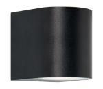 Zuma Line SJ20210-1W-Vonkajšie nást. svietidlo HARMONIA 1xGU10/35W/230V IP44 čierna SJ20210-1W