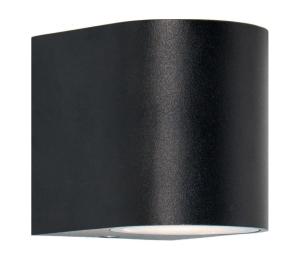 Zuma Line SJ20210-1W-Vonkajšie nást. svietidlo HARMONIA 1xGU10/35W/230V IP44 čierna SJ20210-1W