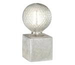 WOFI 8213.01.50.7000 - Stolná lampa BROAD 1xE27/10W/230V betón 8213.01.50.7000