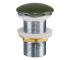 COMAD CLICK-CLACK T201MFG-3- Umývadlový výpust CLICK-CLACK pr. 7 cm matná zelená CLICK-CLACK T201MFG-3