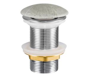 COMAD CLICK-CLACK T201M-Y1-3 - Umývadlový výpust CLICK-CLACK pr. 7 cm matná šedá CLICK-CLACK T201M-Y1-3