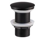 COMAD CLICK-CLACK T201MBG-3 - Umývadlový výpust CLICK-CLACK pr. 7 cm matná čierna CLICK-CLACK T201MBG-3