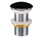 COMAD CLICK-CLACK T201M-B2-3 -Umývadlový výpust CLICK-CLACK pr. 7 cm matná čierna CLICK-CLACK T201M-B2-3