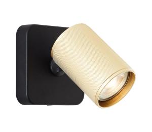 Brilliant - LED Nástenné bodové svietidlo MARTY 1xGU10/5W/230V zlatá G99201/86