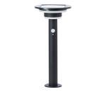 Brilliant - LED Solárna lampa so senzorom GARVINA LED/3W/3,7V 45 cm IP44 čierna G40406/06