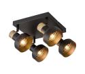 Rabalux 73058 - Bodové svietidlo SASKIA 4xE14/15W/230V 73058