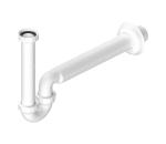 Bruckner - Umývadlový/bidetový sifón nízky DN40 biela 151.125.0