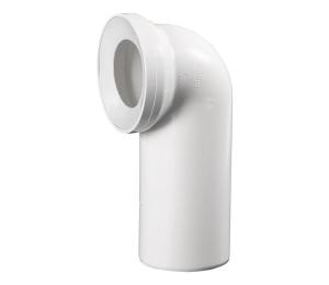 Bruckner - Koleno 90° dopojenie k WC 11 cm biela 159.314.0