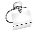 Aqualine - Držiak toaletného papiera s krytom RUMBA lesklý chróm RB107