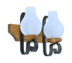 Exodus Lighting Srl Nástenné svietidlo VELA 2xE14/40W/230V buk EX-00137