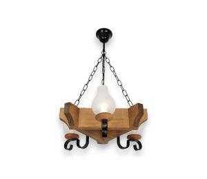 Exodus Lighting Srl Luster na reťazi QUEEN 3xE14/40W/230V buk EX-00160