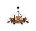 Exodus Lighting Srl Luster na reťazi QUEEN 6xE14/40W/230V buk EX-00162