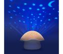 PABOBO - Projektor s melódiou STAR MUSHROOM 3xAA lososová SP02M-P